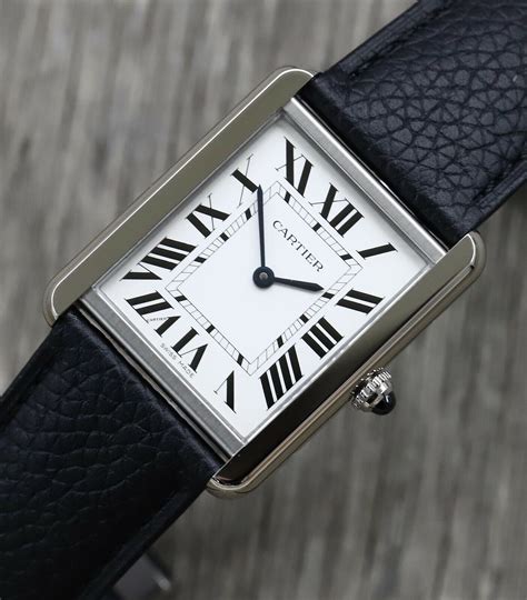 cartier tank smal|cartier tank solo large model.